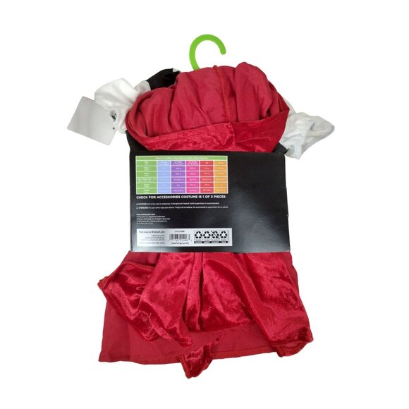 InCharacter Infant Girls 12 to 18 Months Baby Red Riding Hood Costume 3 Piece Se - Picture 6 of 7